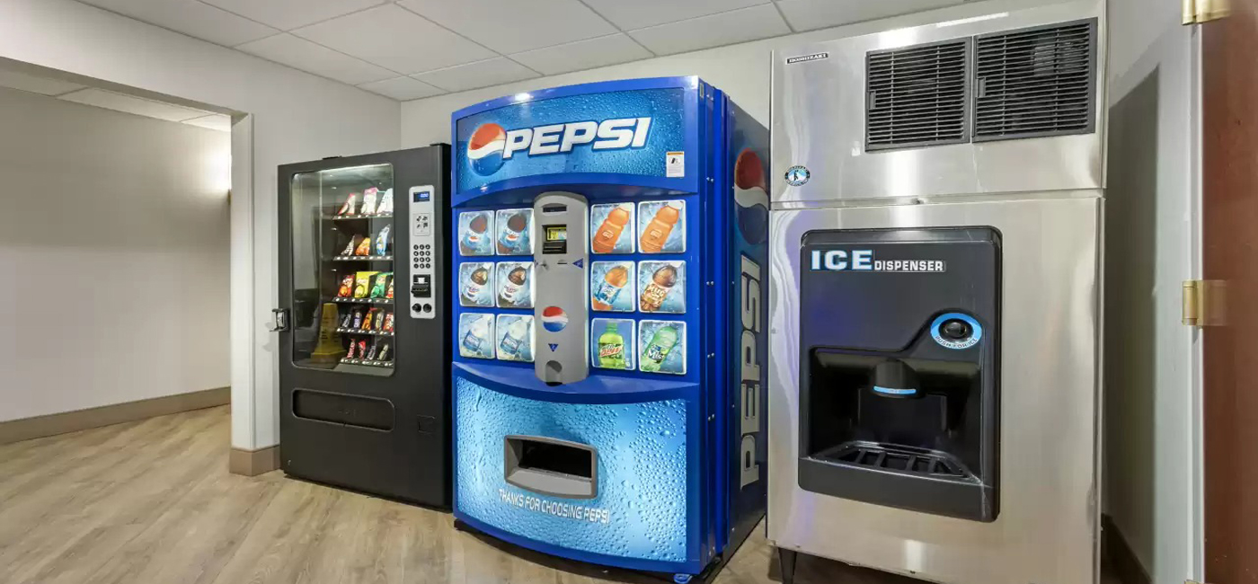 Hotel vending area
